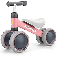 BEKILOLE Balance Bike for 1 Year Old Girl Gifts Pre-School First Bike and 1st Birthday Gifts - Train Your Baby from Standing to Running | Toys for 1 Year Old