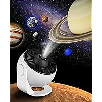 12 in 1 Planetarium Galaxy Projector - Star Projector for Bedroom - 360° Rotating Nebula Projector Lamp,Timed Starry Voyager Night Light Projector for Kids,Home Theater,Ceiling,Room Decoration