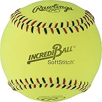 Rawlings | Incredi-Ball Yellow Softstitch Softballs | 11