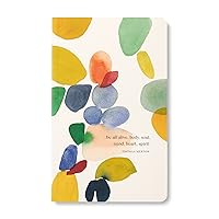 Softcover Journal - Be all alive, body, soul, mind, heart, spirit. – A Write Now Journal with 128 Lined Pages, 5”W x 8”H