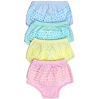 ToBeInStyle Girl's Pack of 4 Cotton Panties