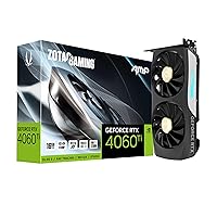 ZOTAC Gaming GeForce RTX 4060 Ti 16GB AMP DLSS 3 16GB GDDR6 128-bit 18 Gbps PCIE 4.0 Compact Gaming Graphics Card, IceStorm 2.0 Advanced Cooling, Spectra RGB Lighting, ZT-D40620F-10M