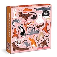 Yoga for Cats 500 Piece Puzzle from Galison - 20