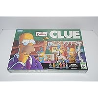 Clue Simpsons All New Mystery 3rd Edition by Parker Brothers