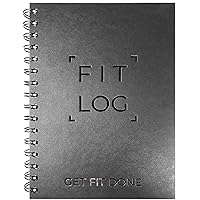 Fitness Log Book & Workout Planner - Designed by Experts Gym Notebook, Workout Tracker, Exercise Journal for Men Women