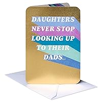 American Greetings Dad Birthday Card from Daughter (Never Stop Looking Out)