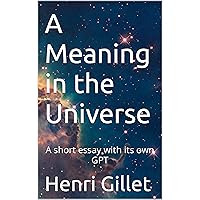 A Meaning in the Universe: A short essay with its own GPT