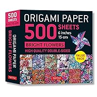 Origami Paper 500 sheets Bright Flowers 6