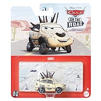 Disney Cars 2023 Mattel 1:55 Scale Diecast Metal Cars On The Road Series Road Rumbler Squat