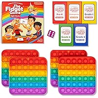 Learn to Read in Weeks Master 220 High-Frequency Dolch Sight Words Curriculum-Appropriate Reading Game for Pre-K to Grade 3 - Popping Mats & Dice