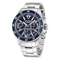 Nautica Men's NAPWPS304 Westport Recycled (85%) Stainless Steel Bracelet Watch