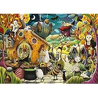 Ravensburger Happy Halloween 1000 Piece Jigsaw Puzzle for Adults - 16913 - Every Piece is Unique, Softclick Technology Means Pieces Fit Together Perfectly