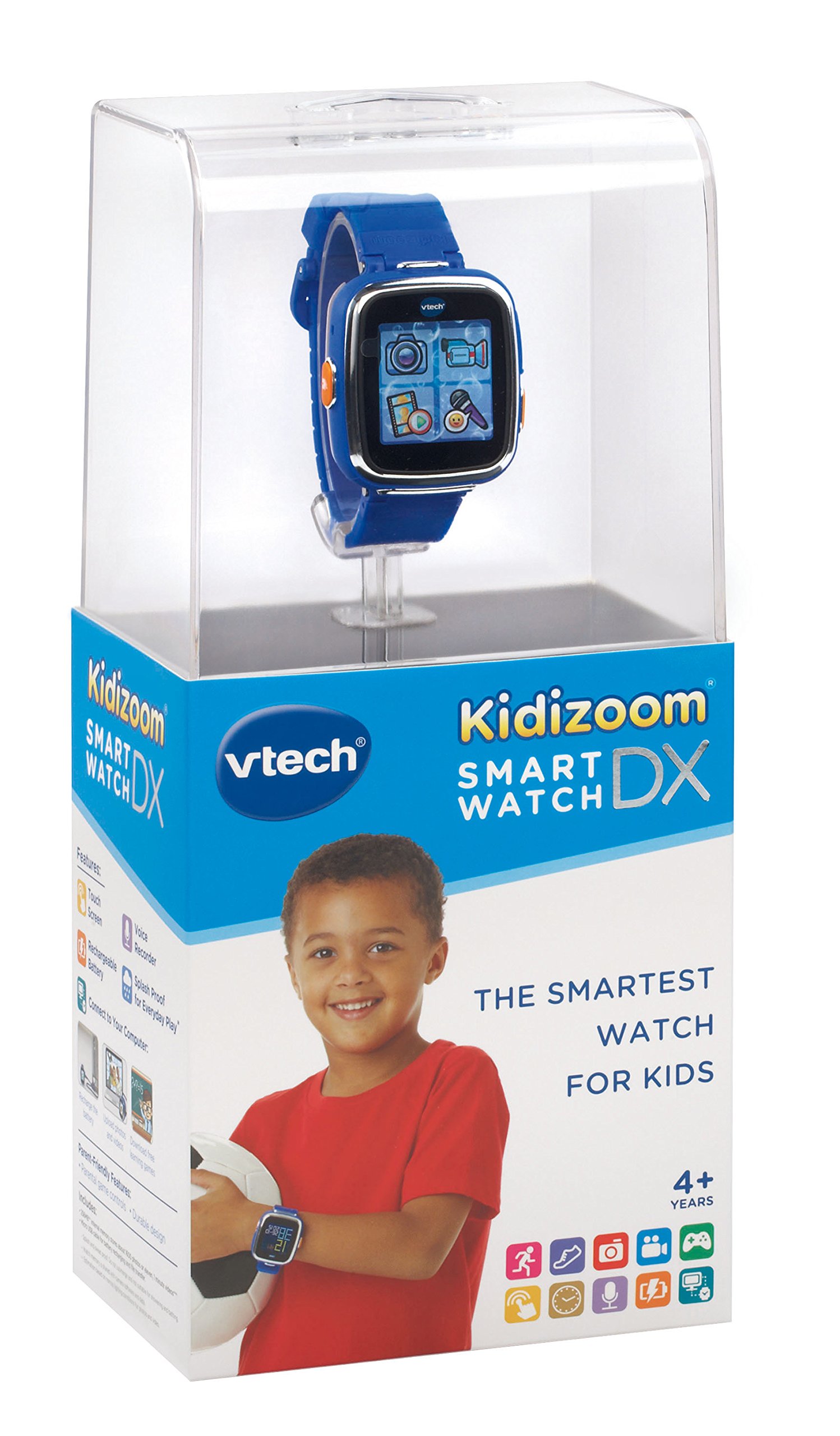 VTech Kidizoom Smartwatch DX - Camera, Royal Blue