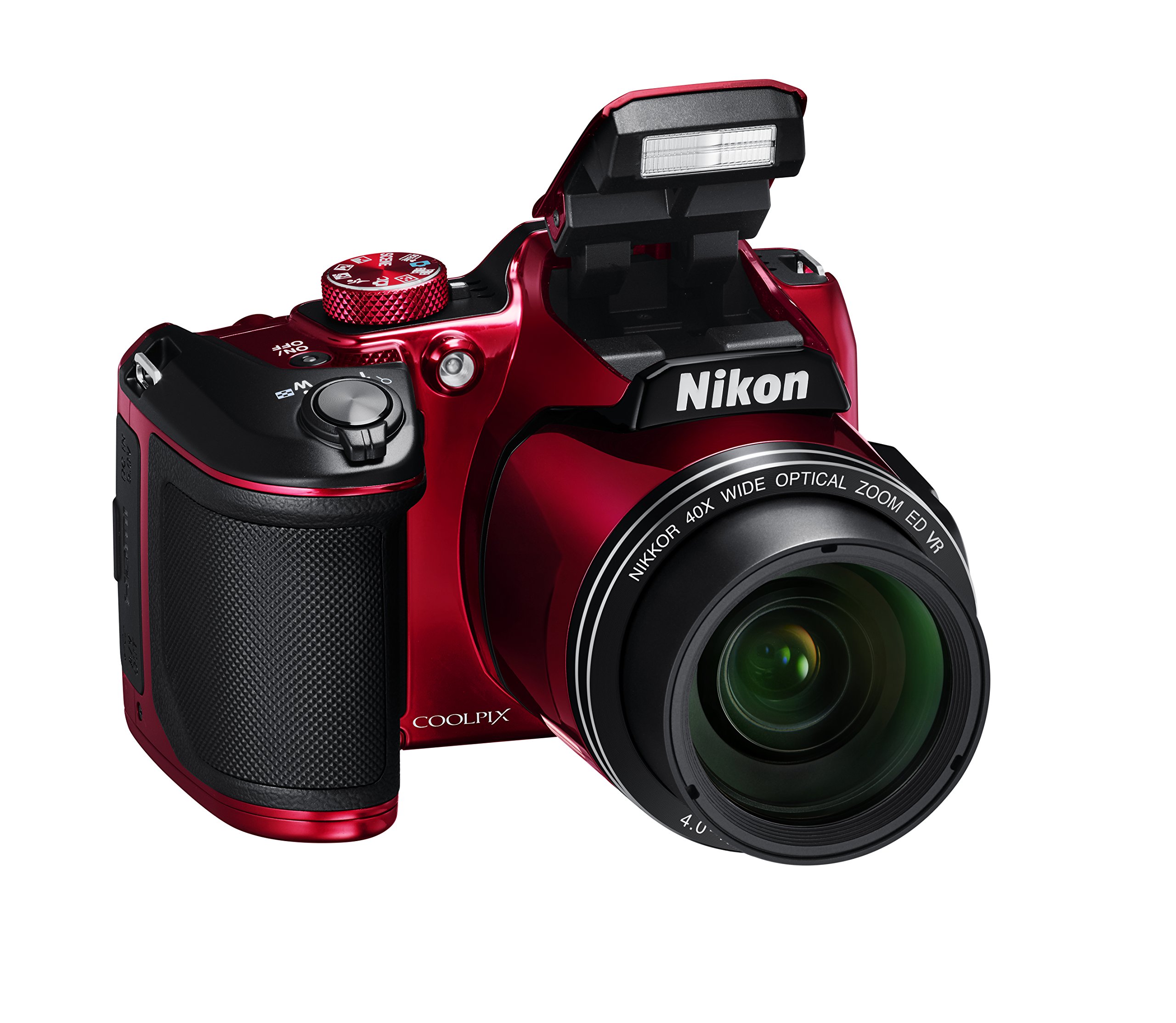 Nikon COOLPIX B500 Digital Camera (Red)