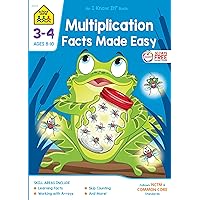 School Zone - Multiplication Facts Made Easy Workbook - 64 Pages, Ages 8 to 10, 3rd Grade, 4th Grade, Math, Skip Counting, Arrays, Word Problems, and More (School Zone I Know It!® Workbook Series) School Zone - Multiplication Facts Made Easy Workbook - 64 Pages, Ages 8 to 10, 3rd Grade, 4th Grade, Math, Skip Counting, Arrays, Word Problems, and More (School Zone I Know It!® Workbook Series) Paperback