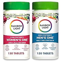 Once Daily Multi-Vitamin Bundle Pack - Men's One and Women's One, 150 Count (Pack of 2)