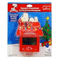 Peanuts Snoopy's Countdown to Christmas Digital Holiday Tree Ornament