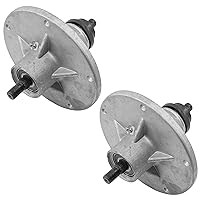 Caltric 2 Spindle Assembly Compatible with Murray Jackshaft Mandrell 1001046 1001200 Ma 1001046Ma