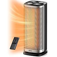 Dreo Space heater indoor, Fast Heating Ceramic Electric & Portable Heaters with Thermostat, Oscillation, Overheat Protection, for Bedroom