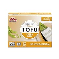 Silken Tofu Extra Firm | Velvety Smooth and Creamy | Low Fat, Gluten-Free, Dairy-Free, Vegan, Made with Non-GMO soybeans, KSA Kosher Parve | Shelf-Stable | Plant protein | 12.3 oz x 6 Packs