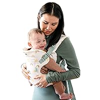 Infantino Flip Advanced 4-in-1 Carrier - Ergonomic, Convertible, face-in and face-Out Front and Back Carry for Newborns and Older Babies 8-32 lbs, Rainbow