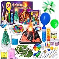 UNGLINGA 53 Experiments Science Kits for Kids Boys Girls, Gift Ideas for Birthday Christmas, Chemistry Physics Set, STEM Activities Learning Educational Scientist Toys