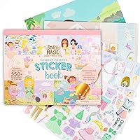 Large Sticker Book by Horizon Group USA, Create Your Own Magical Adventures Inside a 14