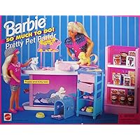 Barbie So Much To Do! Pretty Pet Parlor Playset (1995 Arcotoys, Mattel)