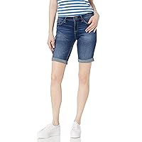 Tommy Hilfiger Women's Denim Shorts – Jean Shorts With Cuffs for Summer and Spring