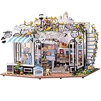 DIY Miniature Dollhouse Kit - Crafts Tiny House Kit, Mini House Making Kit with Furniture, Craft Gifts/Home Decoration for Family (Pet Club)
