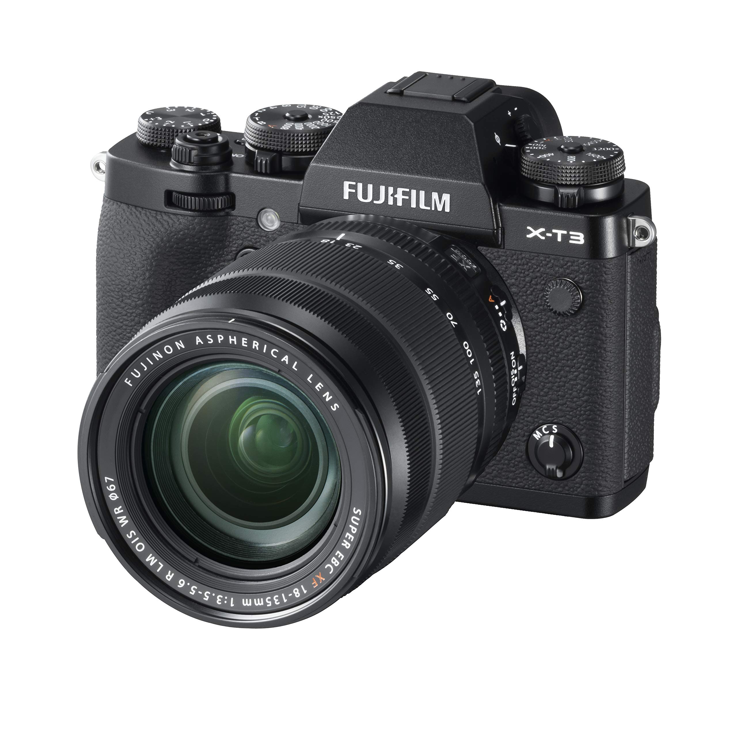 Fujifilm X-T3 Mirrorless Digital Camera (Body Only) - Black