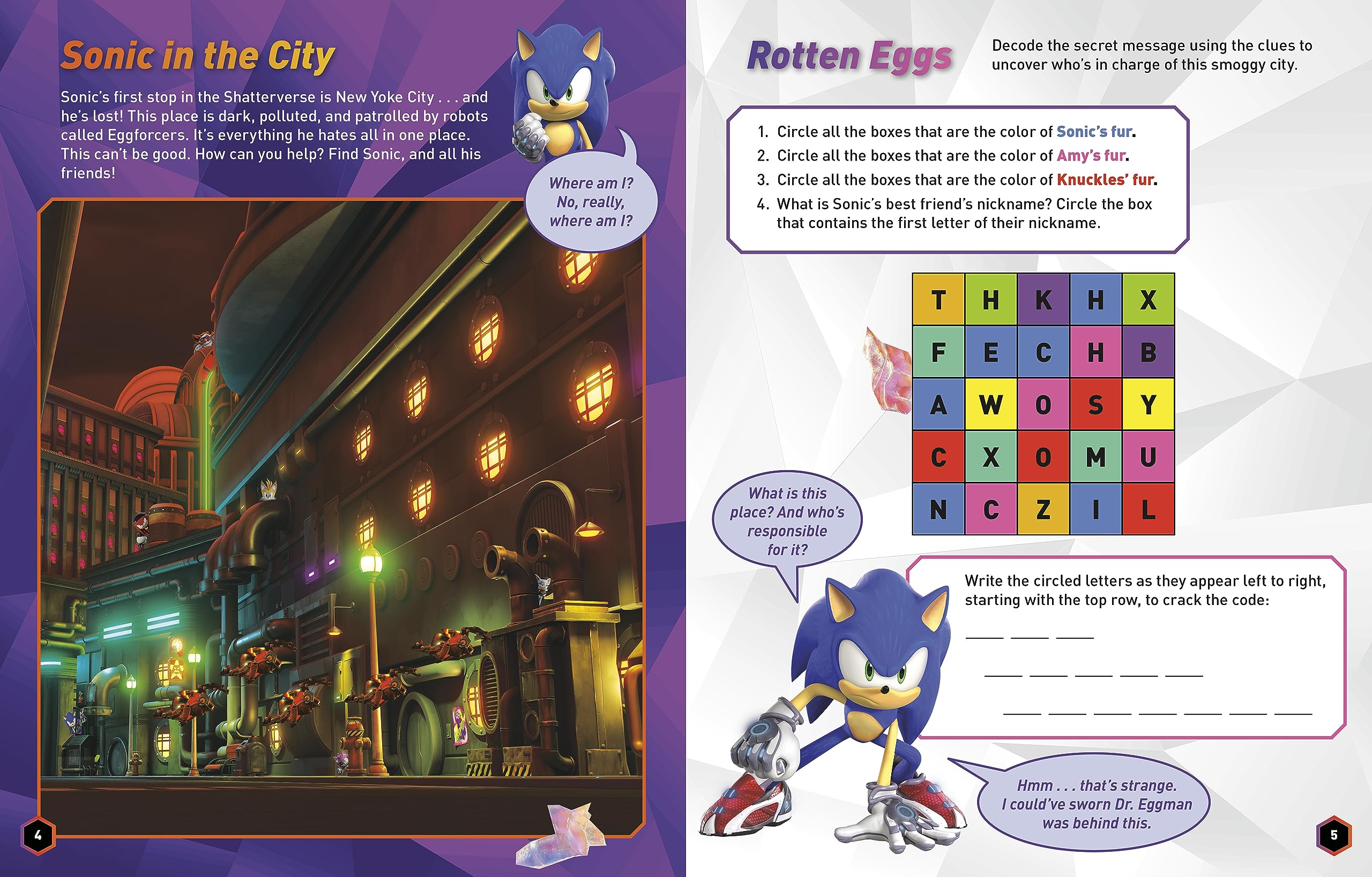 Sonic Prime Sticker & Activity Book: Includes 40+ stickers (Sonic the Hedgehog)