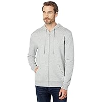 Alternative Men's Hoodie, Eco-Cozy Fleece Full-Zip Hooded Sweatshirt