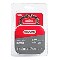 Oregon S33 Pole Saw/Chainsaw Chain for 8-Inch Bar, 33 Drive Links, .050