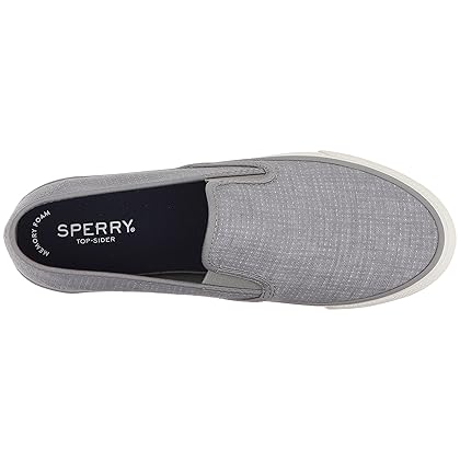 Sperry Unisex-Adult Seaside Two-Tone Linen Sneaker