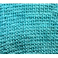 Premium (TURQUOISE) Jute Burlap Fabric - 58 Inches Wide, Ideal for Rustic Home Decor, DIY Crafts, Gardening, and Event Decorations - Sold by the CONTINUOUS Yard for Versatile and Eco-Friendly Projects
