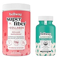 Bellway Super Fiber + Collagen, Strawberry Lemonade Super Fiber Capsules