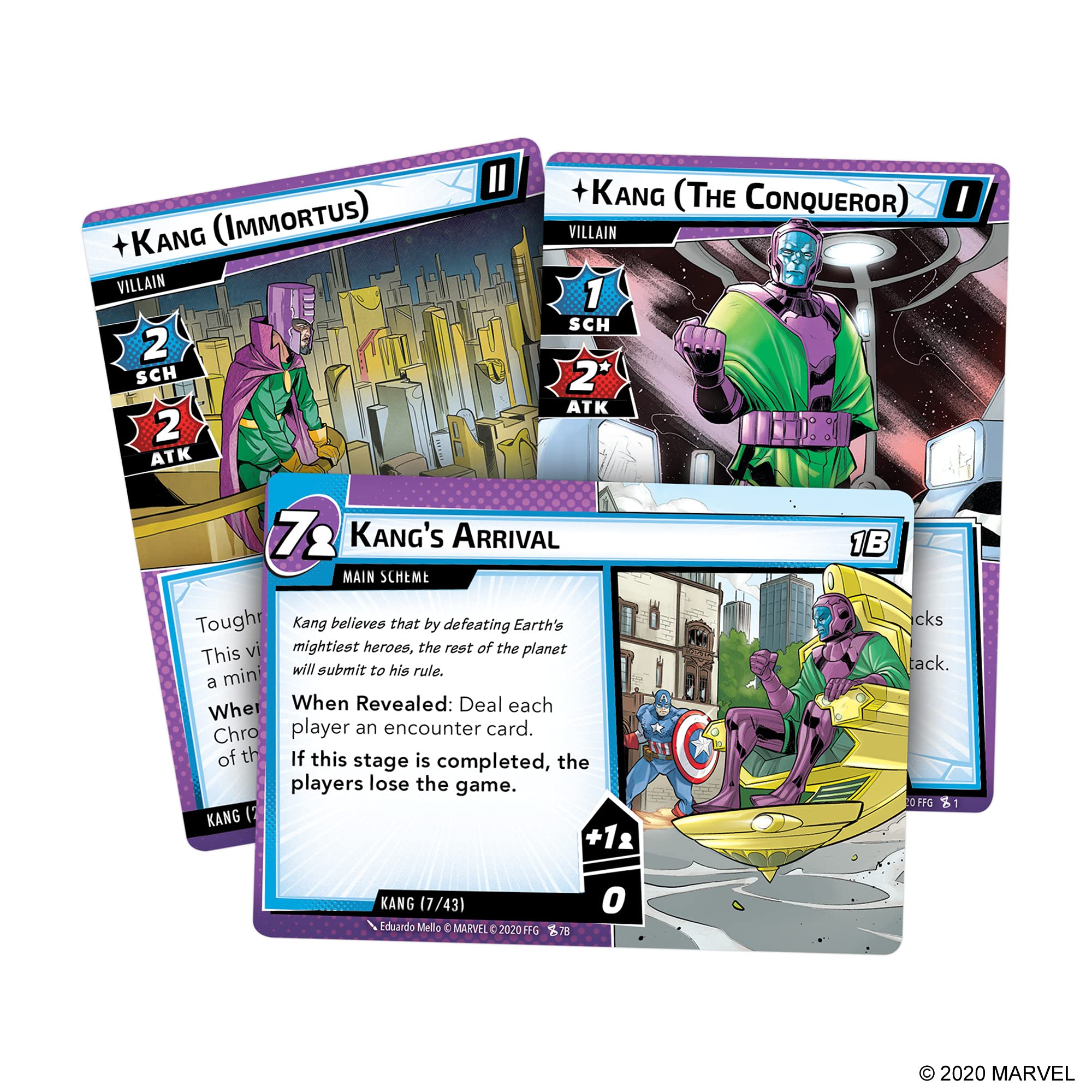 Marvel Champions The Card Game The Once and Future Kang SCENARIO PACK | Strategy Card Game for Adults and Teens | Ages 14+ | 1-4 Players | Average Playtime 45-90 Minutes | Made by Fantasy Flight Games