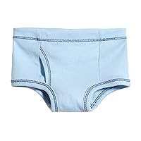 City Threads 100% Cotton Boys Briefs Soft Underwear for Sensitive Skin USA-Made