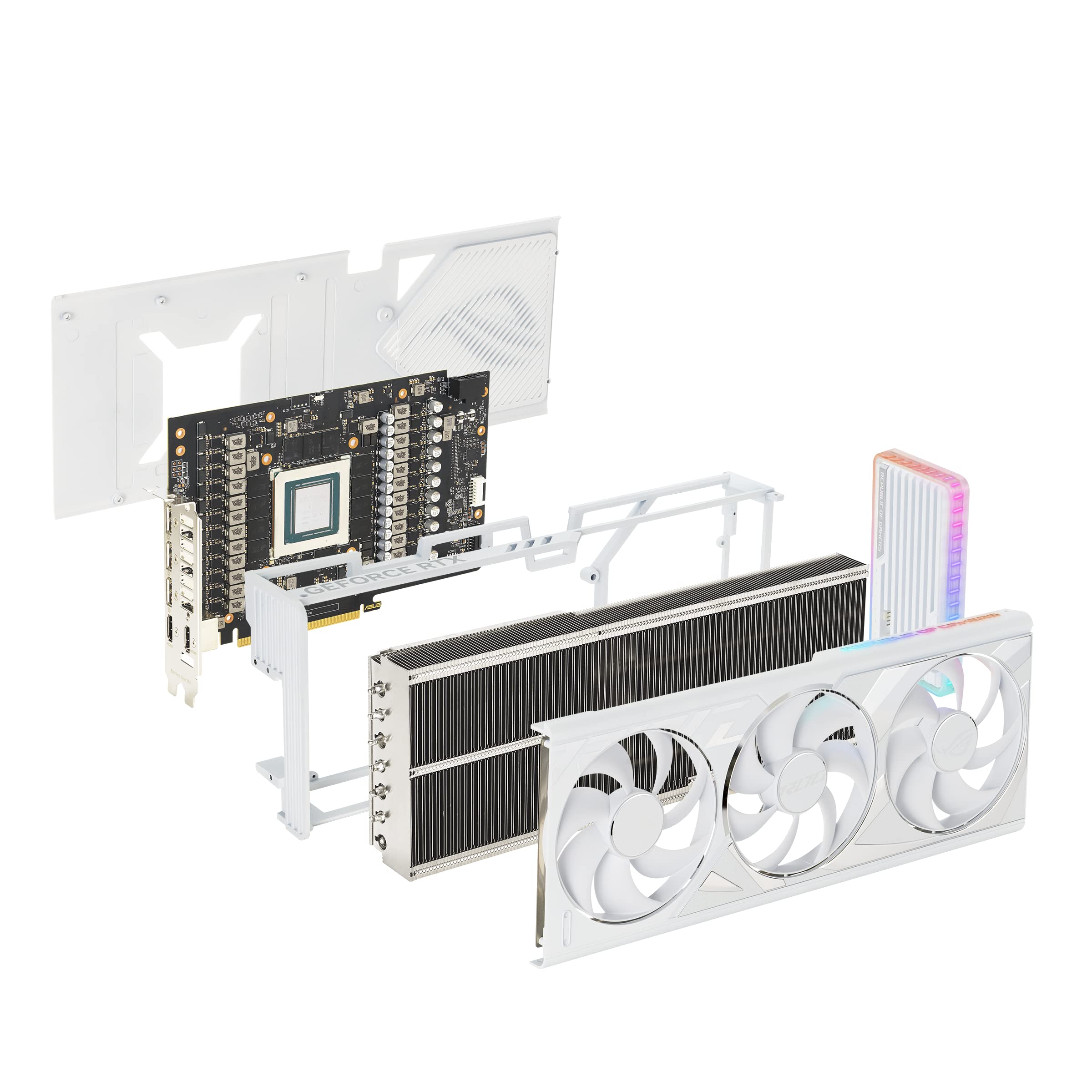 ASUS ROG Strix GeForce RTX ™ 4090 White Edition Gaming Graphics Card (PCIe 4.0, 24GB GDDR6X, HDMI 2.1a, DisplayPort 1.4a)