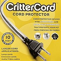 Cord Protector - CritterCord - A New Way to Protect Your Pet from Chewing Hazardous Cords