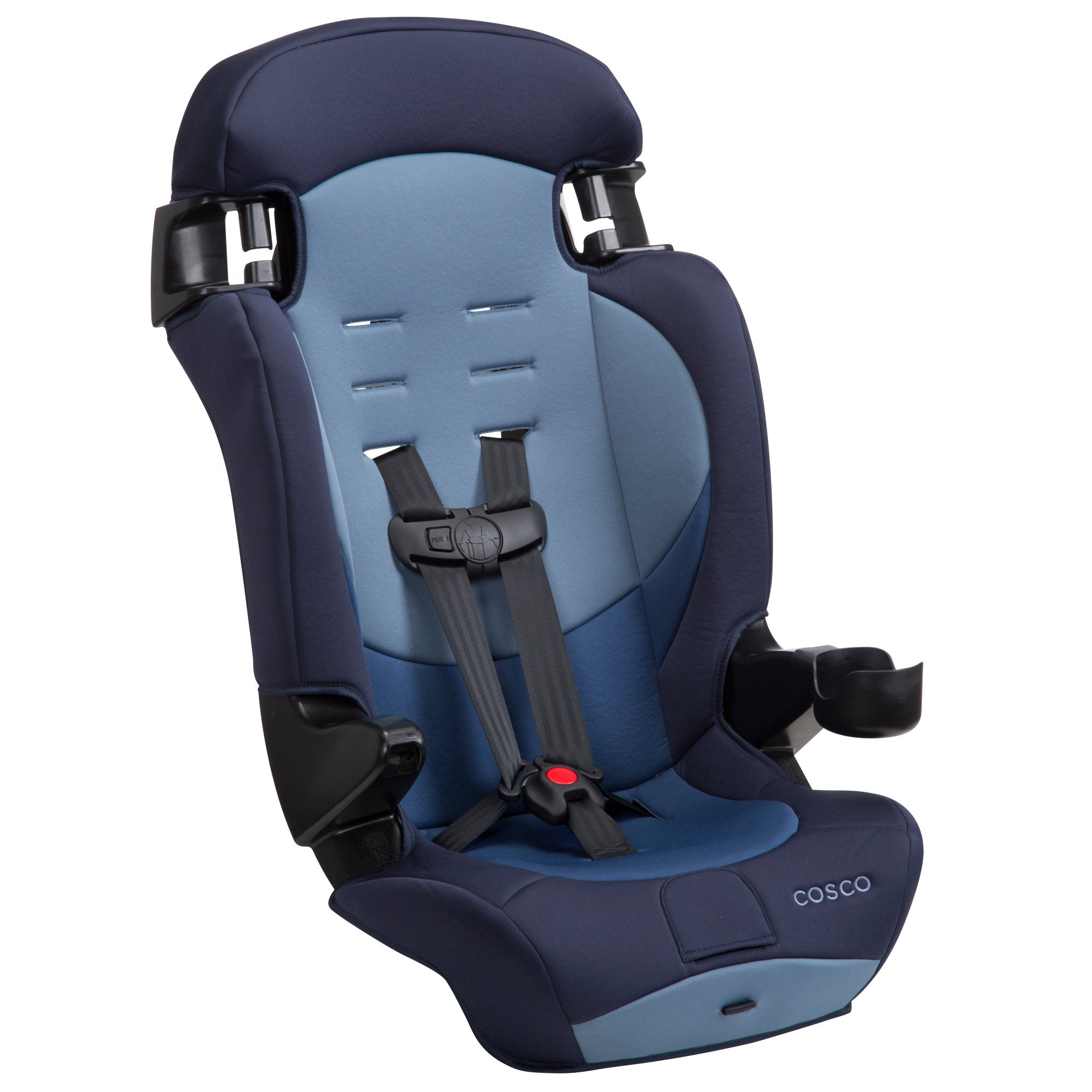 Cosco Finale Dx 2-in-1 Combination Booster Car Seat, Sport Blue, 1 Count (Pack of 1) & Onlook 2-in-1 Convertible Car Seat, Rear-Facing 5-40 pounds