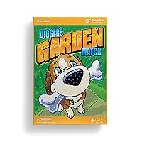 SimplyFun Diggers Garden Match - Matching Game for Kids - Develop Spatial Thinking Capability with Colors & Shapes - 1 to 6 Players, Ages 4 & Up