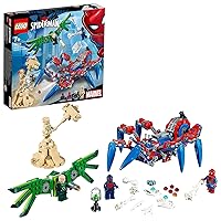 LEGO 76114 Super Heroes Spider-Man Spider Crawler Building Set, Marvel Toy Vehicles for Kids