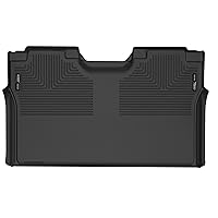 Husky Liners — X-ACT Contour | Fits 2015 - 2024 Ford F-150, (Includes 22-24 Lightning)17-22 Ford F-250/F-350 Super Duty Crew Cab w/o Fold Flat Storage, 2nd Row - Black, 1 pc. | 53491