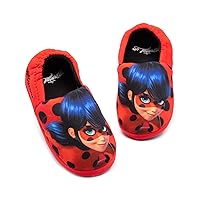 Miraculous Slippers Girls Kids Ladybug Superhero Red House Shoes
