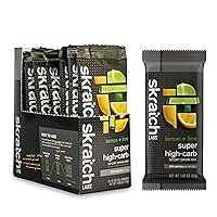 Skratch Labs Super High-Carb Drink Mix Packets - Carbohydrate Powder - Cluster Dextrin + Electrolytes - Endurance Energy- Energy Gel Alternative - Lemon + Lime - 8 Single Serving Packets - Non-GMO
