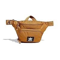 adidas Originals Sport Hip Pack/Small Travel Bag, Mesa Brown/Black, One Size