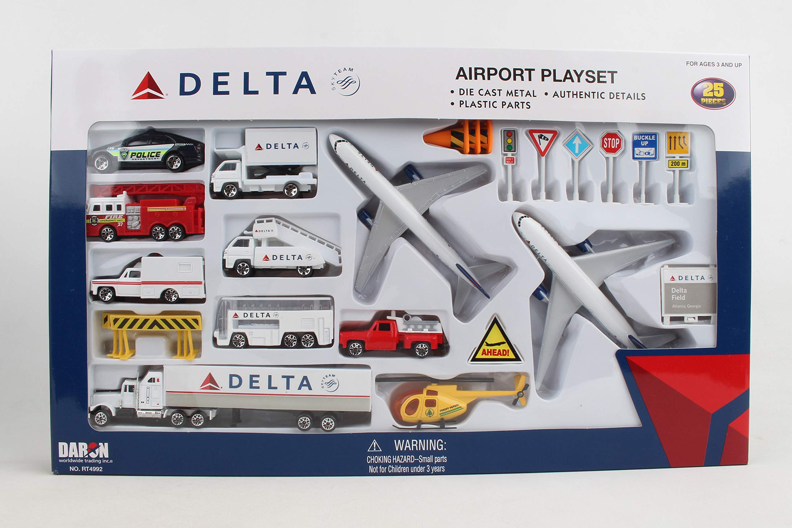 Delta 25pc. Airport Play Set