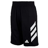 adidas Boys' Little Athletic Shorts, PRO Sport 3S Adi Black, 5